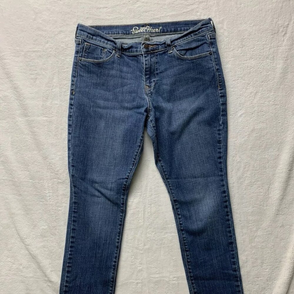 Old Navy The Sweet Heart Straight Jeans Women's size 12 Short